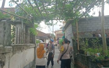 Polsek Kediri Perkuat Ketahanan Pangan Lewat Sosialisasi di Desa Ombe Baru Lombok Barat