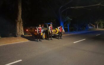 Polres Lombok Barat Rutin Gelar Patroli Preventif di Bypass Bandara Lombok