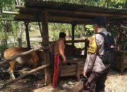 Warga Dusun Melase Antusias Sambut Program Pertanian Pekarangan yang Digagas Polsek Batulayar