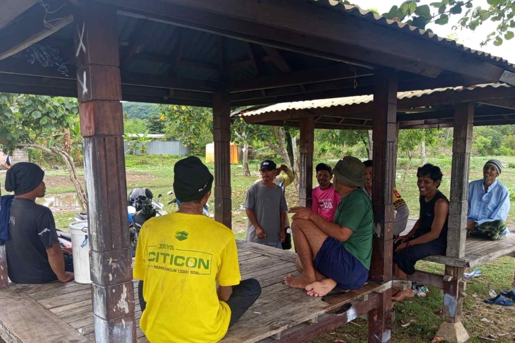 Cara Polsek Sekotong Wujudkan Ketahanan Pangan Nasional