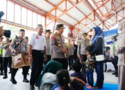 Kapolri Tinjau Kesiapan Pelayanan dan Pengamanan Nataru di Stasiun Tawang Semarang